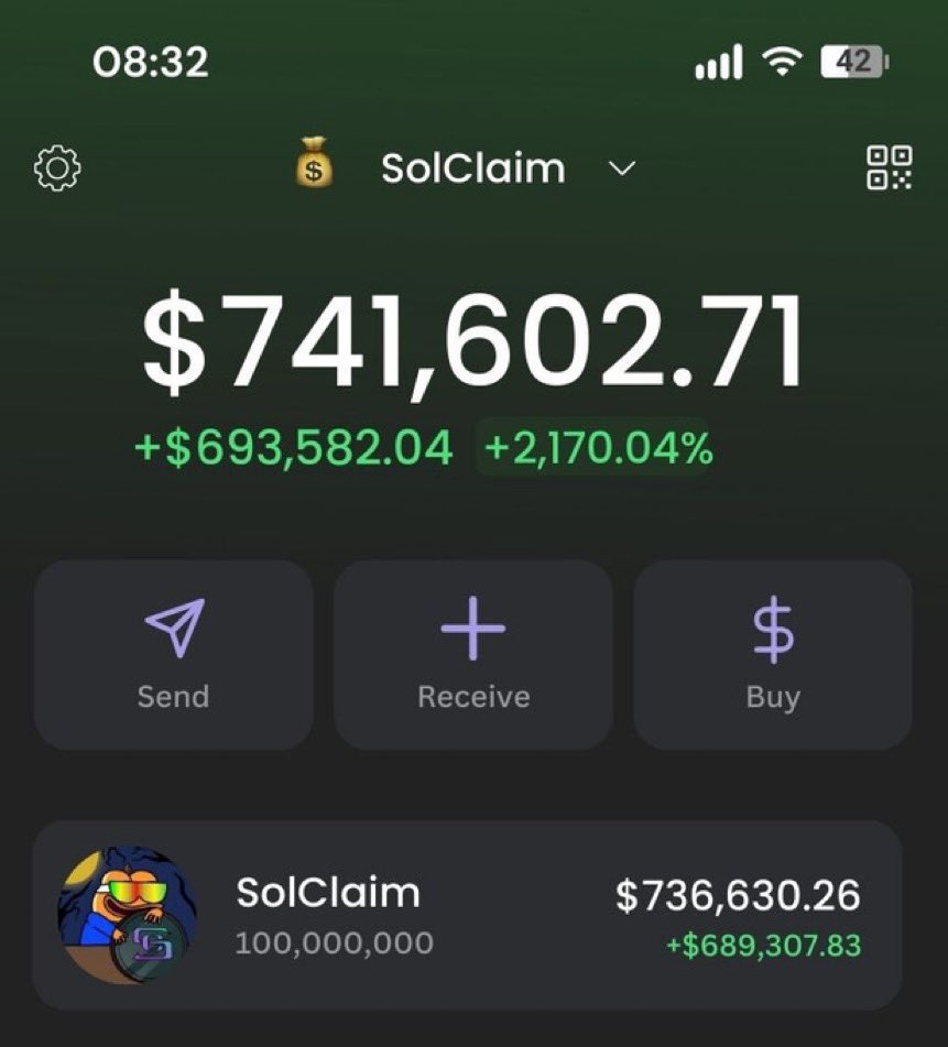10 solana giveaway 

You wake up and this is in your wallet: what will you do?

👇 DROP WALLETS 👇

♻️ Rt  and like this post
💬 Follow <a href="/saracrypto_eth/">sarah milady</a> and <a href="/solclaimx/">SolClaim</a> 

#SolClaim launch will be huge!