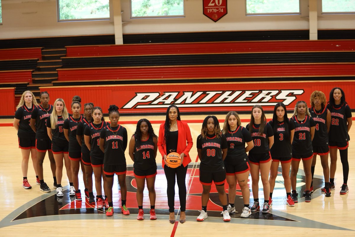 LaGrangeWBB's tweet image. Introducing the 2024-2025 Panthers! 🐾 
Just 6 days away from our first game, &amp;amp; this group has been putting in the WORK! Come out &amp;amp; support this amazing group of girls this season!! Get ready for an exciting year of Panther🏀! #UnFinishedBusiness #PantherStrong #AllInAllTogether