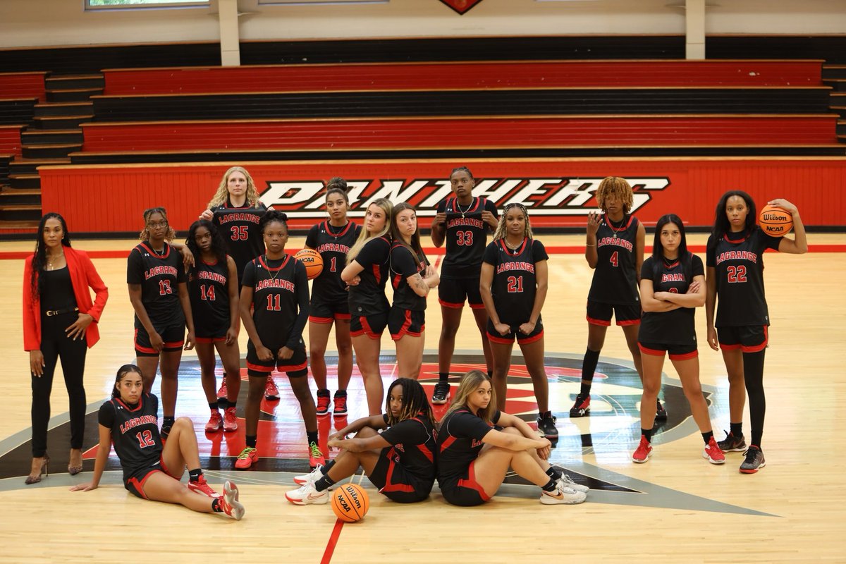 LaGrangeWBB's tweet image. Introducing the 2024-2025 Panthers! 🐾 
Just 6 days away from our first game, &amp;amp; this group has been putting in the WORK! Come out &amp;amp; support this amazing group of girls this season!! Get ready for an exciting year of Panther🏀! #UnFinishedBusiness #PantherStrong #AllInAllTogether