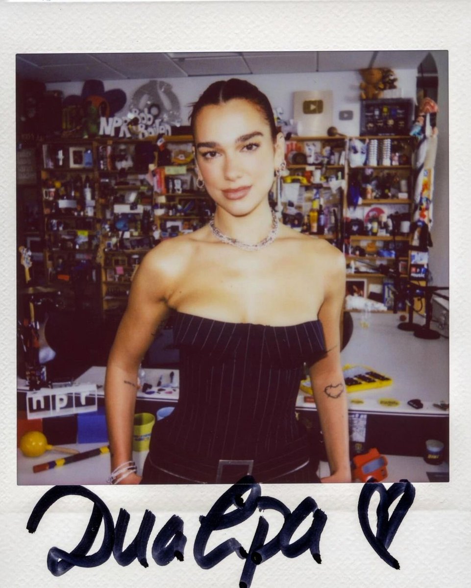 addictionlipa's tweet photo. TINY DESK CONCERT X DUA LIPA TOMORROW ♡ https://t.co/7tkpgx2AxK