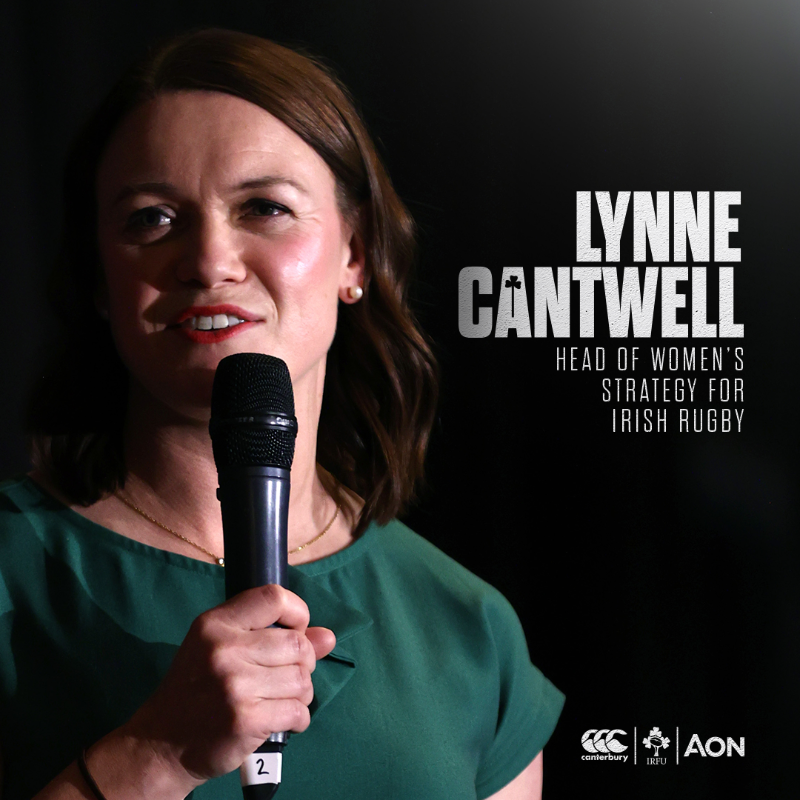 IrishRugby's tweet photo. We're delighted to announce the appointment of Lynne Cantwell as Head of Women's Strategy for Irish Rugby! 🟢

#IrishRugby