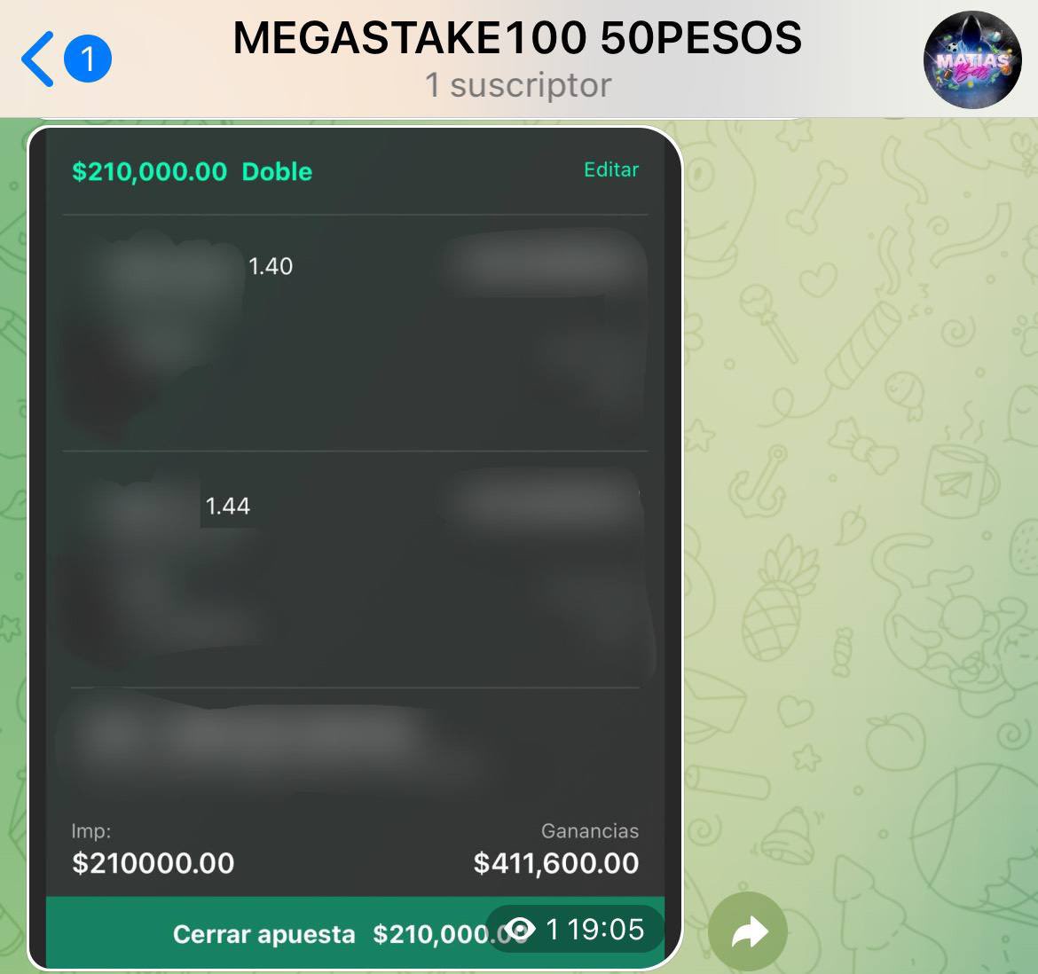 Picks_Del_Rey's tweet photo. 🚨
MEGA-STAKAZO 100 DE MATIAS BETS, TODOS SUS STAKAZOS Y COMBINADAS SON GRATIS POR MI CANAL DE TELEGRAM
https://t.co/aeEQZPaM8b (CANAL EXCLUSIVO MATIAS BETS)🔥💙
https://t.co/QdxDlR3PDQ (CANAL EXCLUSIVO TIPSTERS)🔥🧡

Únete a los canales y recibe picks GRATIS todos los días🎁🥳 https://t.co/wTxYulPUTz