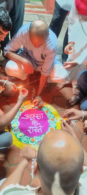 SachinAhimsa's tweet image. अहिंसा के रास्ते पर दीपावली...12 राज्य के 45 प्रतिभागियों के साथ...धरती पर स्वर्ग!
@sarvodayasangam