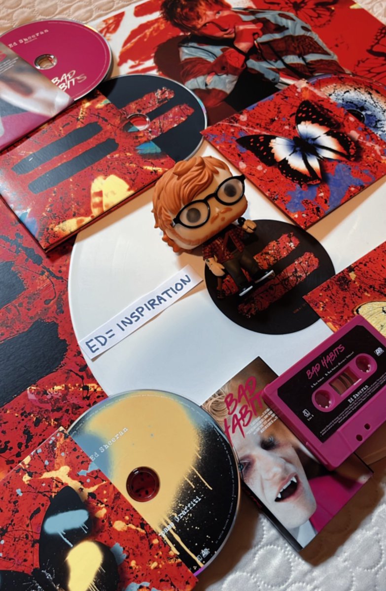 sheerancheeseig's tweet photo. Ed = inspiration ❤️
For me, Ed means inspiration, to fulfill our dreams, to move forward despite the difficult moments and to continue creating my own music
Equals was an album that came out just when I needed it and I really enjoyed that era 🦋
#3YearsOfEquals @edsheeran https://t.co/ALJttTyTVn