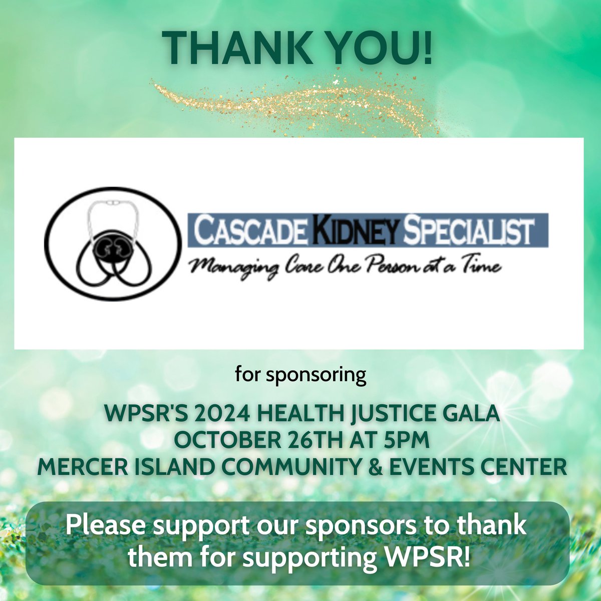Thank you Cascade Kidney Specialist for supporting our 2024 Health Justice Gala!
wpsr.org/2024gala
@GovInslee #healthjustice