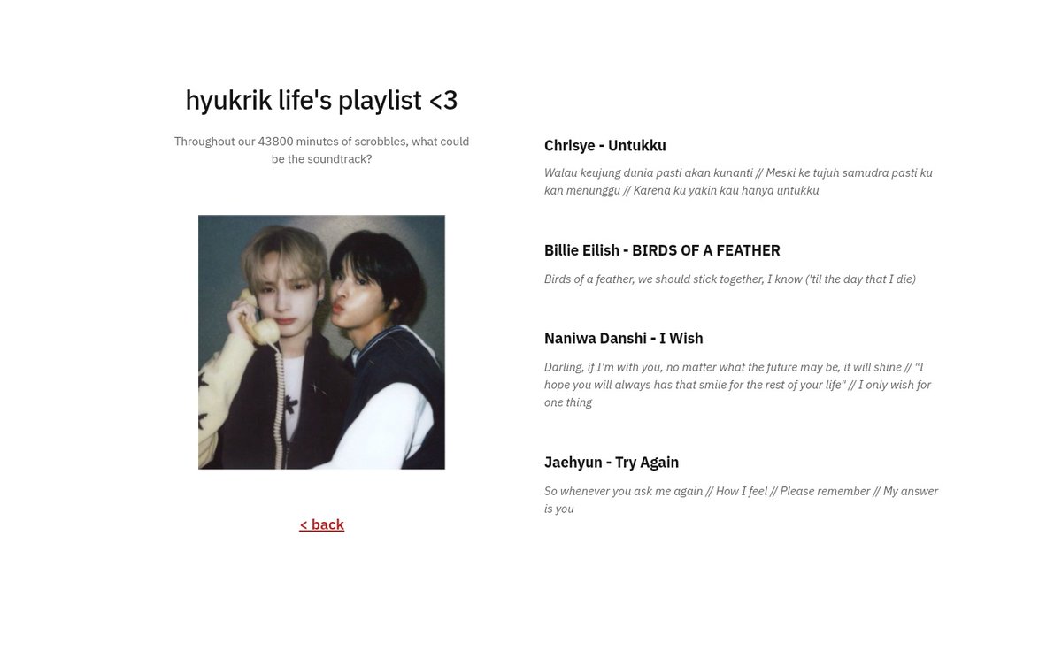 suberidal's tweet photo. bahkan sampe ke playlist for life nya ada nanidan ☹️ our songs fr @xdjhghr https://t.co/22eAnrC48f