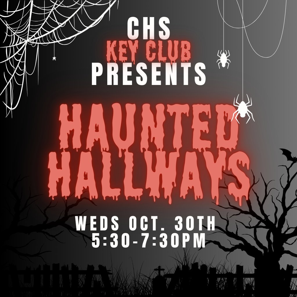CirclevilleCity's tweet photo. Come join CHS Key Club for one of their favorite annual traditions! #KeyClub #TigerPride #huantedhallways #trickortreat https://t.co/6cR6X30KTZ