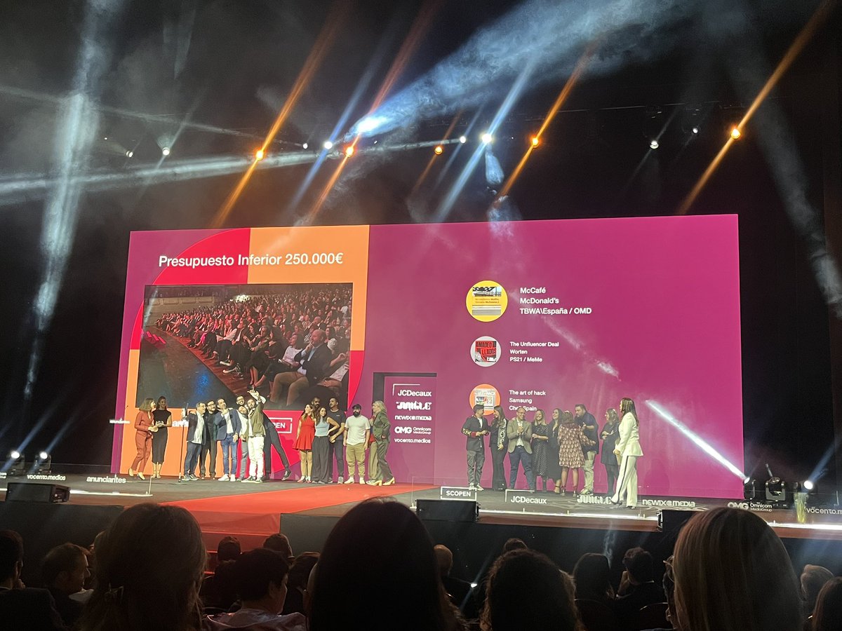 Premios Eficacia (@premioseficacia) on Twitter photo 🥉Vamos allá con la categoría PRESUPUESTO INFERIOR A 250.000€. El bronce ha sido para:
The art of hack, de <a href="/SamsungEspana/">Samsung España</a> y <a href="/CheilSpain/">Cheil Spain</a>
#Eficacia2024 🥉Vamos allá con la categoría PRESUPUESTO INFERIOR A 250.000€. El bronce ha sido para:
The art of hack, de <a href="/SamsungEspana/">Samsung España</a> y <a href="/CheilSpain/">Cheil Spain</a>
#Eficacia2024