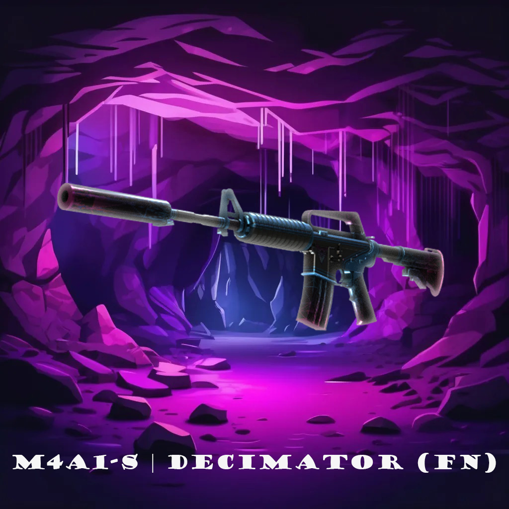 ADDICTEDGAMBLES's tweet photo. 🎁 M4A1-S | Decimator (Factory New)
  To Enter:  
✅ Join DISCORD Channel 
✅Retweet + Like
📷Follow ME
📷 Sub to YT (PROOF NEEDED)
 https://t.co/o30Kg6ltv4
 https://t.co/uG3MHjsMzW
✅ #CSGO #CSGOGiveaway ⏰

Winner gonna be announce 27/10/2024 https://t.co/G31rZinnog