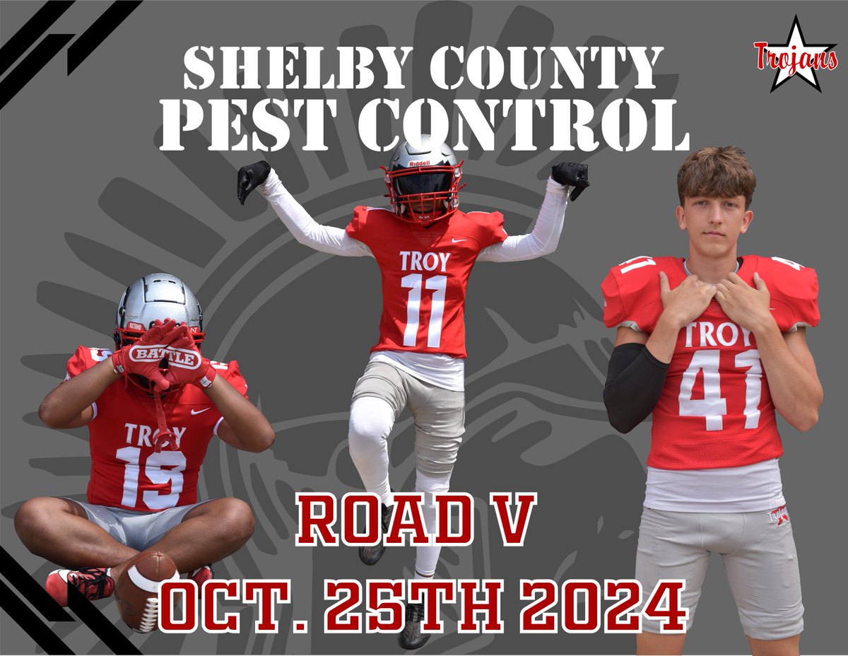 Get in the car and drive up 75!
Bryce, Hezi, and Bryson are looking for some late October football fans. 
#forTROY