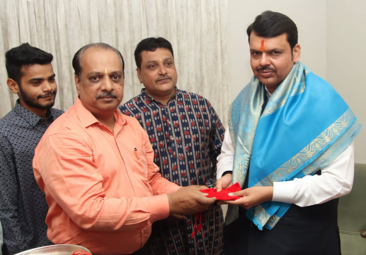 <a href="/Dev_Fadnavis/">Devendra Fadnavis</a> <a href="/Devendra_Office/">@OfficeOfDevendra</a> <a href="/fadnavis_amruta/">AMRUTA FADNAVIS</a> <a href="/BJP4India/">BJP</a> <a href="/BJP4Maharashtra/">भाजपा महाराष्ट्र</a> 
<a href="/KirenRijiju/">Kiren Rijiju</a> <a href="/jain_minority/">JAIN MINORITY FED.</a> We expess our Sincere Gratitude to Honble Devendraji for Approval of Jain Economic Development Corporation by Govt.of Maharashtra. And Giving me Responsibility as First