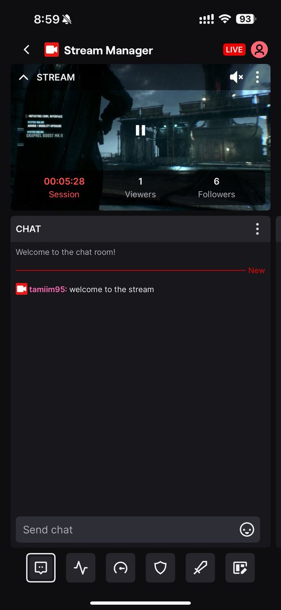 Join my stream twitch.tv/tamiim95
