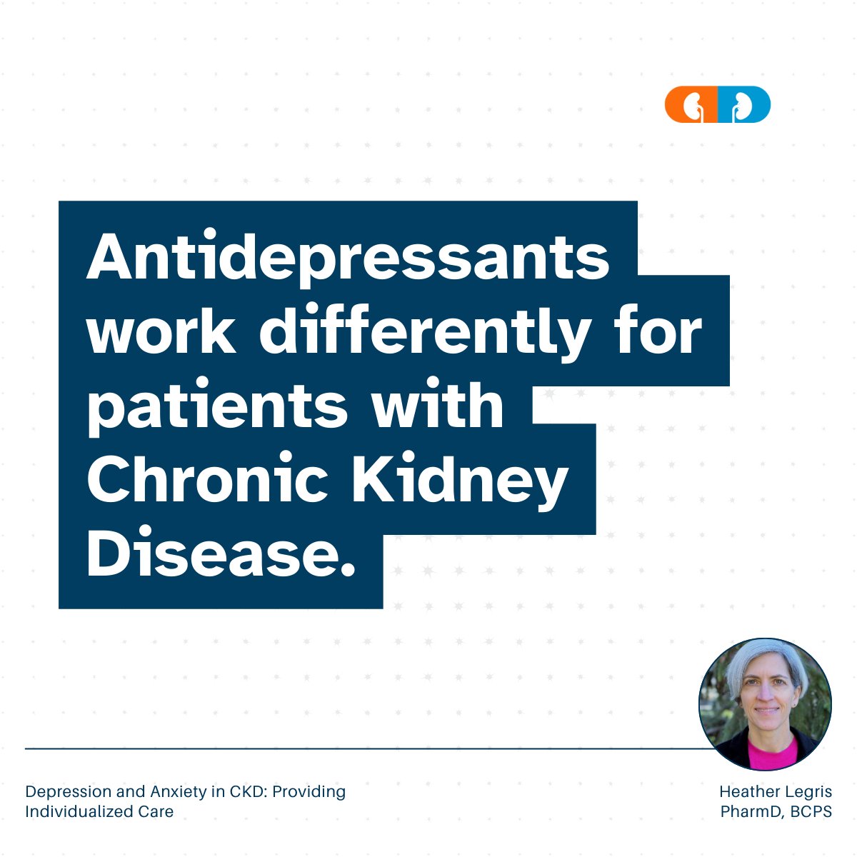 Managing anxiety and depression in chronic kidney disease presents unique challenges. Explore tailored treatment options and learn how to develop effective, patient-centered care plans in this CE module!

🔗 Enroll at loom.ly/CVnkVB8