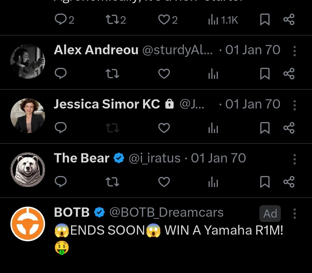 What's happening to my TL? Some time travelling weirdness going on!