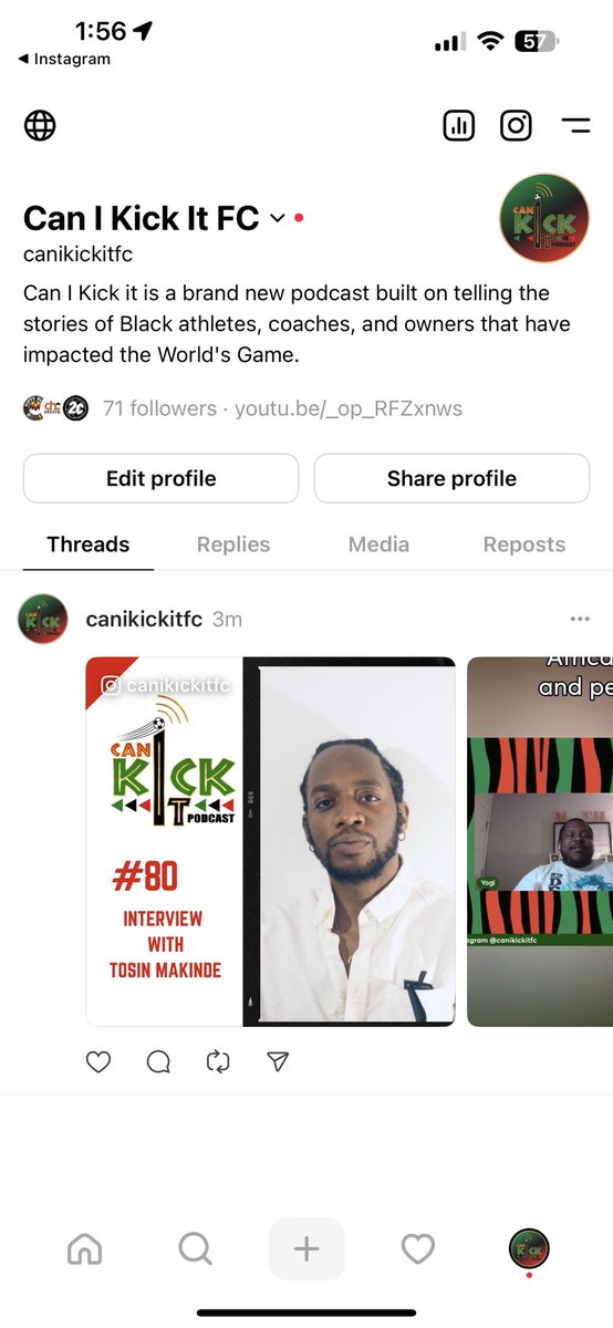 Black Soccer’s 30 for 30 tweet media