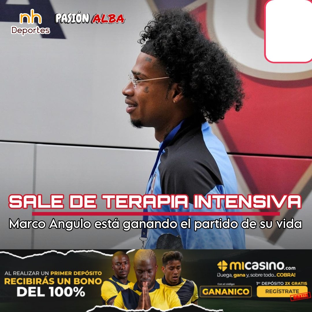 nicolasjhon's tweet photo. ATENCIÓN ⚪🔴

Hace pocos minutos en rueda de prensa, Pablo 'vitamina' Sánchez confirmó que Marco Angulo salió de terapia intensiva y que se encuentra estable.

El equipo visitará al jugador, el equipo está motivado por la noticia 💪 https://t.co/ejJYJiA2xI