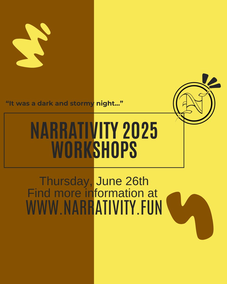 Learn more about Narrativity's workshop at narrativity.fun! What stories do you have to tell? #narrativity #conventionforstory #stories #minneapoliscon