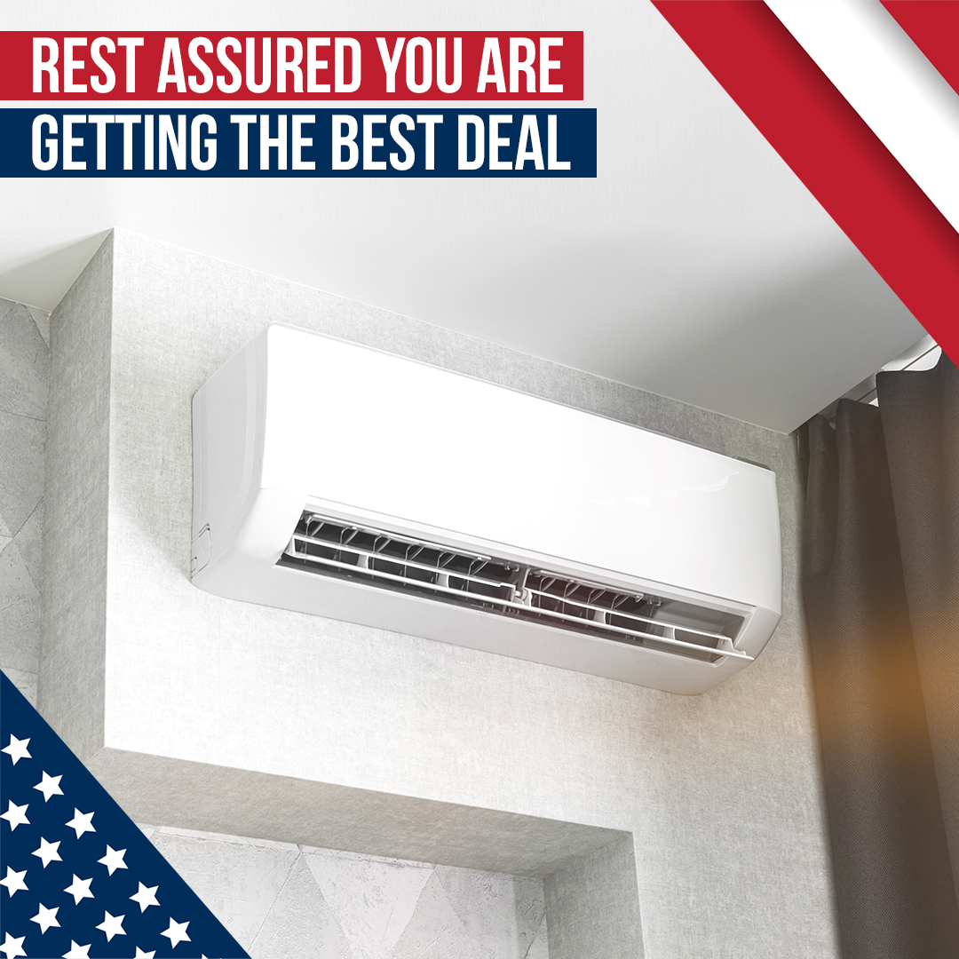 AmericanAirHVAC's tweet image. Rest assured you're getting the best deal with American Air! Our commitment to quality service and competitive pricing means you can trust us for all your heating and cooling needs. Experience comfort without compromise! Call: (803) 327-3100

#AmericanAir #BestDeal #HVAC