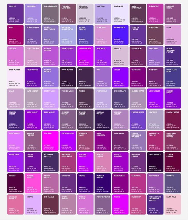 violettweets_'s tweet photo. 100 shades of purple. https://t.co/8eIOKNfzOm