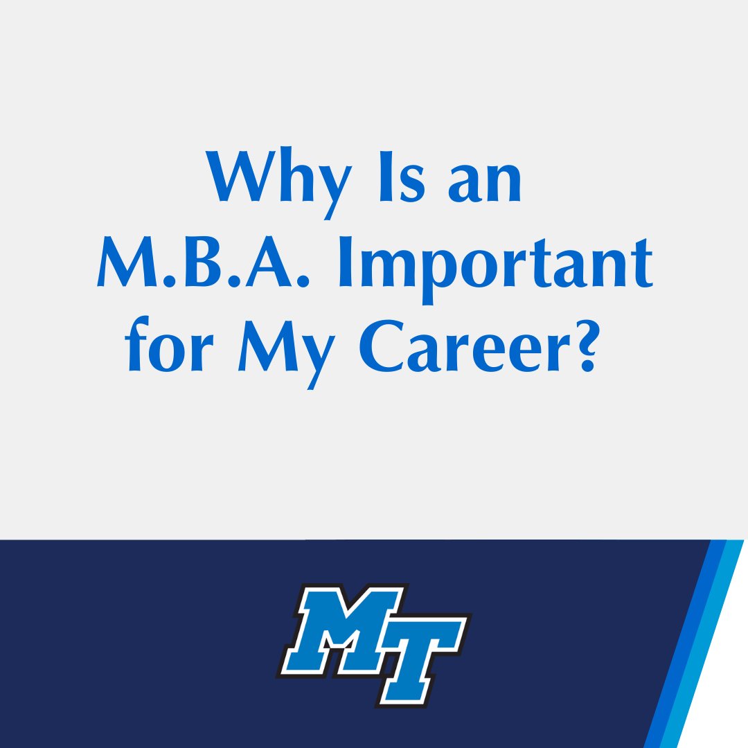 Ready to revolutionize your strategic marketing career?

Our article explores how an M.B.A. can be your gateway to becoming a marketing leader in today's dynamic business environment. Check out the full article at the link below.

mba.mtsu.edu/articles/navig…