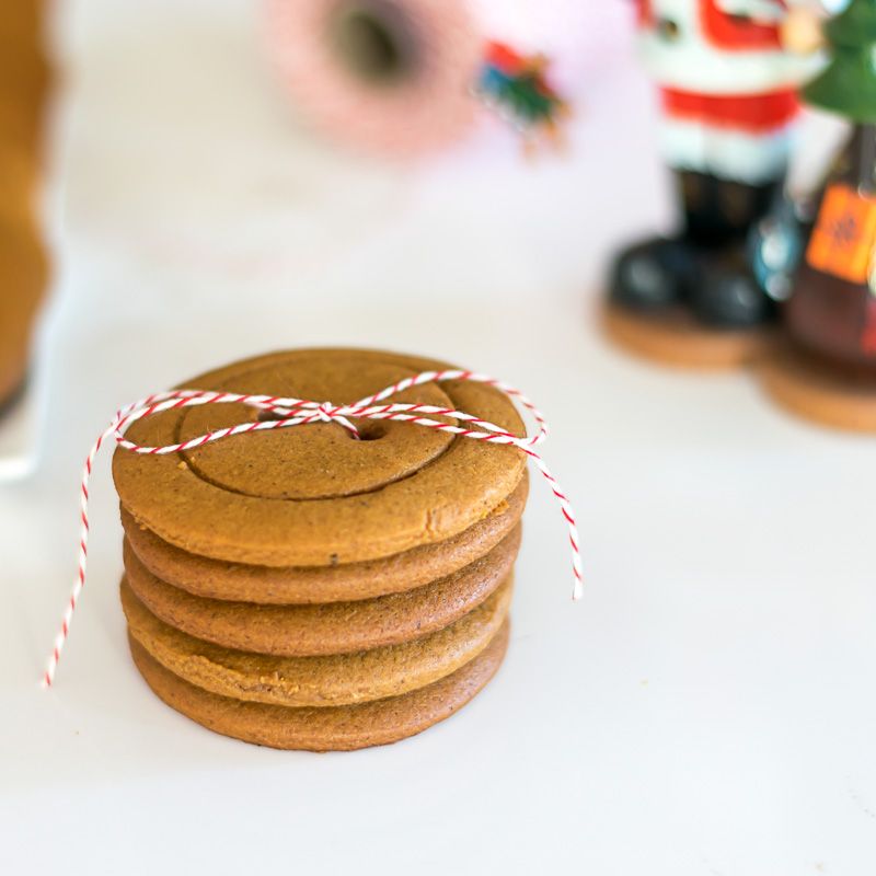 For a fun little spin on traditional #gingerbread #Christmascookies, try this recipe for button cookies! While not gingersnappy-crisp, these adorable little button cookies are slightly crisp on the edge, though still soft in the middle. bit.ly/3QiVrzQ