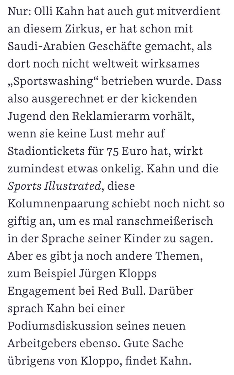 Oliver Kahn: Kolumnist in München sueddeutsche.de/medien/kahn-ko…