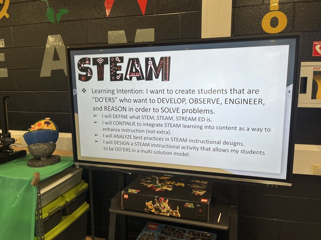 We love seeing the collaboration between our schools in our STEAM lab professional learning communities!  A big shout-out to Red Cross Teacher Scott Johnson for leading our first PLC of the year!
#WeareBC
