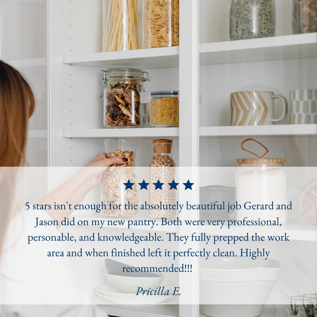 NEnglandClosets's tweet photo. Your review made our day! It means the world to us that you had such a great experience. We're committed to providing the best possible service, and your feedback helps us do just that.

#NewEnglandClosets #CustomClosets #ClosetDesign #Organization #HomeDesign https://t.co/Za8nEKZMIv
