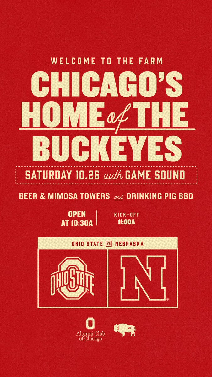 Drive The Lane (@drivethelanepod) on Twitter photo WATCH SATURDAY’S GAME AT <a href="/thefarmchi/">thefarmchi</a>!!!!!
- Unreal food, drink and atmosphere
- Sound on for the game
- Doors open 10:30AM
BE THERE WATCH SATURDAY’S GAME AT <a href="/thefarmchi/">thefarmchi</a>!!!!!
- Unreal food, drink and atmosphere
- Sound on for the game
- Doors open 10:30AM
BE THERE