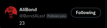 userrr3's tweet photo. @BondAlastair Happy birthday Ali, gotta update your bio though smh my head https://t.co/UyXPjgmtIh