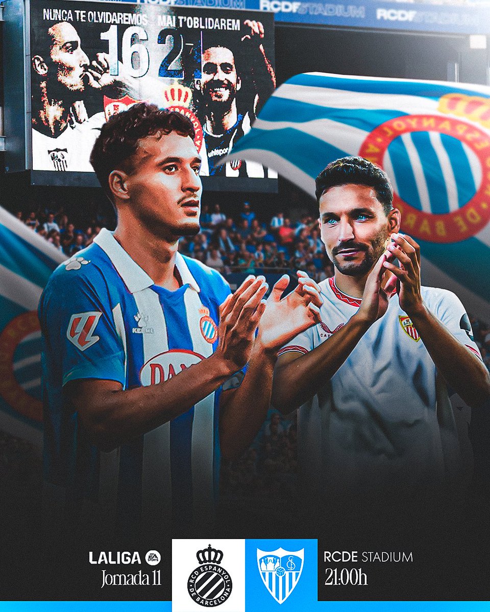 RCDEspanyol's tweet photo. Amb nosaltres. Sempre. https://t.co/FpXdu2qXBK