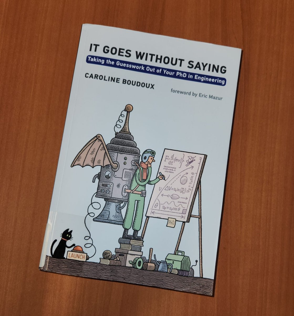 JeanineLooman's tweet photo. Can't wait to feel less lost in my research project 😄
After hearing @cboudoux talk in GBM6330 I had to give this book a try! Thank you Caroline for helping shine some light on graduate studies!
@PolyBioTech https://t.co/lEtOpSU1ii