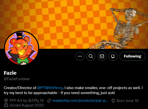 HalloweenMewAri's tweet photo. @FazieFunbear @Makeship I have indeed followed ya both. https://t.co/I42ut5WdNp