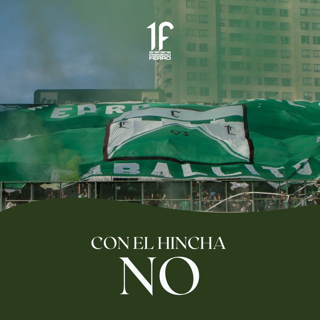 primeroferro's tweet photo. A 5 días de estos lamentables incidentes @FerroOficial  no ha expresado su repudio y no ha tomado  medidas contra los agresores. 

Desde 1F repudiamos todo tipo de violencia y mucho más contra nuestros socios https://t.co/Dnysi8205y
