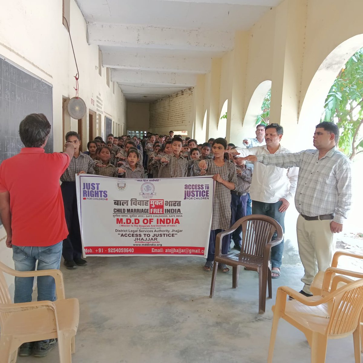 child_haryana's tweet photo. "Together we can build futures, not early marriages!"
Endless efforts of MDD OF INDIA (JHAJJAR) to stop Child Marriages.
#BalVivahSeAzadi #betibachaobetipadhao #kscfindia https://t.co/OL6ayLAXHY