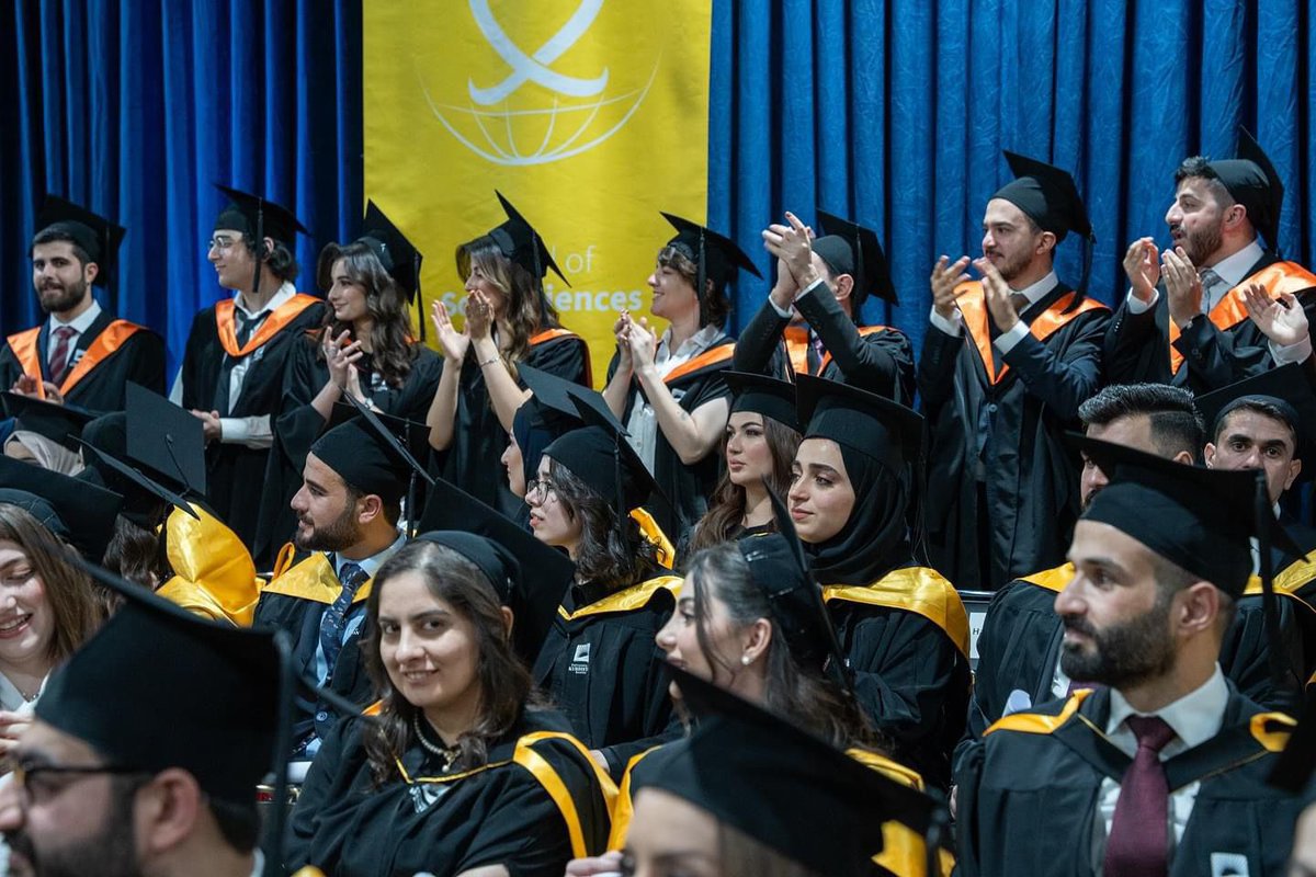 SafeenDizayee's tweet photo. Participated by PM @masrourbarzani, attended the graduation ceremony of @UKH_official for the class of 2024.

Inspiring to witness the students celebrate their hard work &amp; achievements. Congratulations to all the graduates &amp; their families as they embark on their next journey! https://t.co/I9jJwUgS67