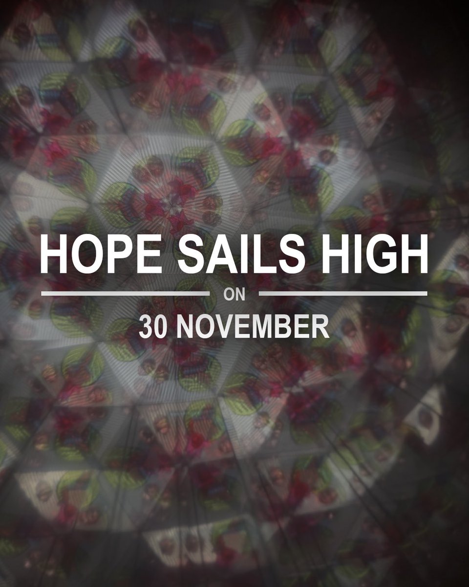 We are back 🥳

Save the date people 💃🕺

#HopeSailsHigh