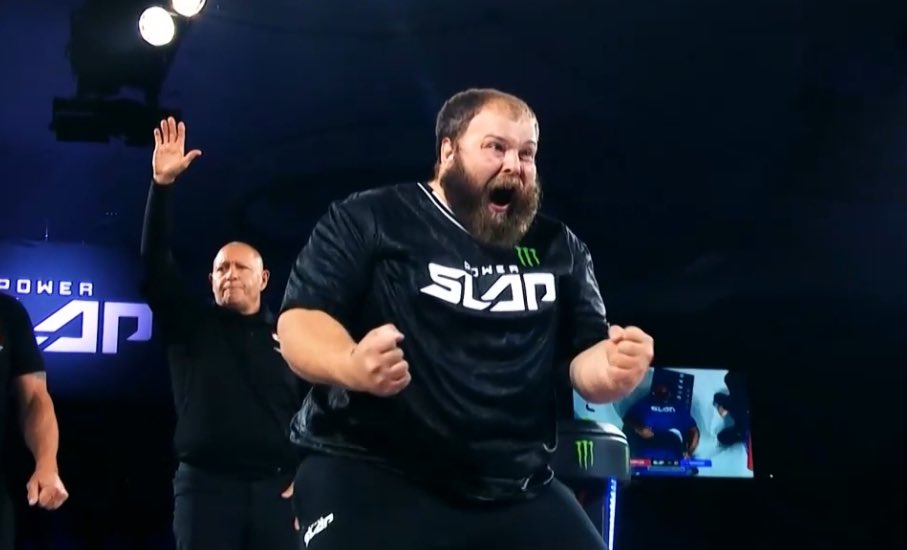 HomelanderMMA's tweet photo. The Dumpling is about to Slap 👋 

Tune in. #PowerSlap8 https://t.co/pnSpvOAmUd