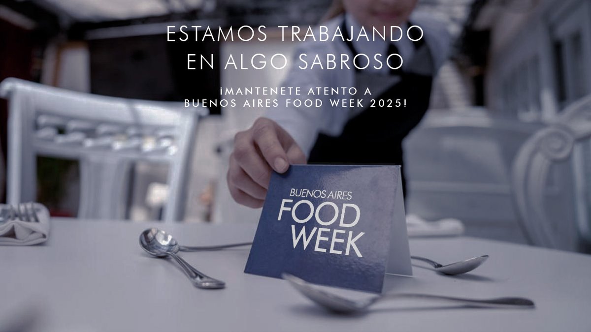 BAFoodWeek's tweet image. ¡Vuelve Buenos Aires Food Week 2025! 
Comentá si querés disfrutar de menús a precios increíbles en la próxima edición de Buenos Aires Food Week 2025.