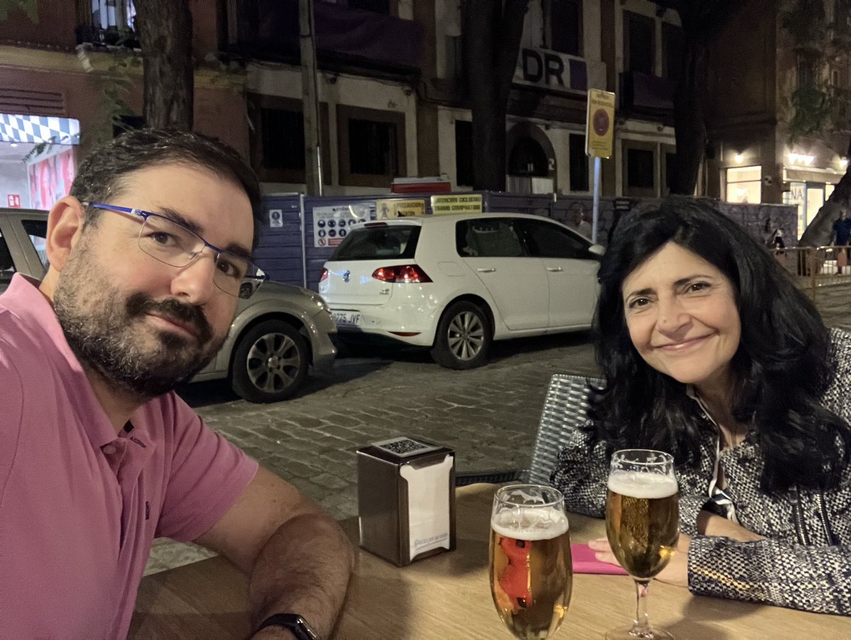 Hosting today ⁦<a href="/ClaraVAlvarez/">Clara V Alvarez 🌂🦋</a>⁩ from ⁦<a href="/cimususc/">CiMUS</a>⁩ . Looking forward to her talk tomorrow at ⁦<a href="/cabimer/">Cabimer</a>⁩ .