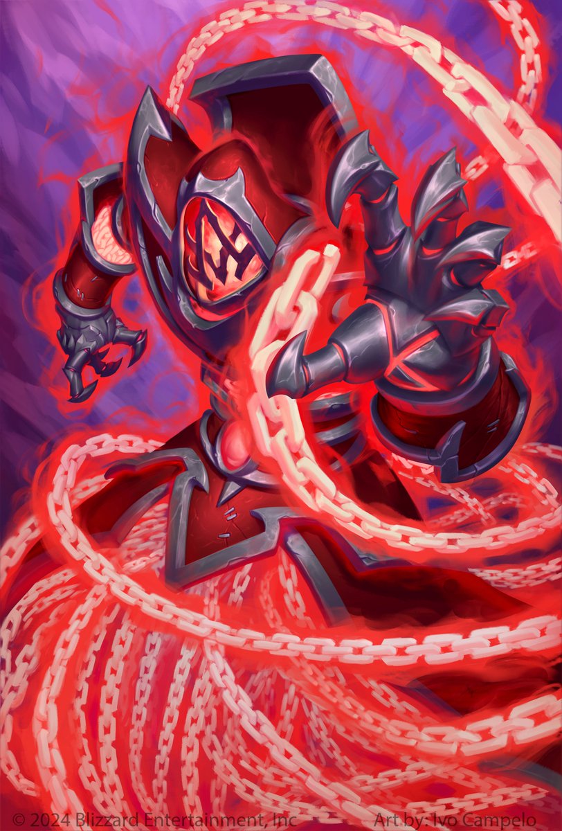 Raza the Chained Signature card  for <a href="/PlayHearthstone/">Hearthstone</a> 
AD: Peter Stapleton
Thumbnails and color comps :
artstation.com/artwork/2BL3eA