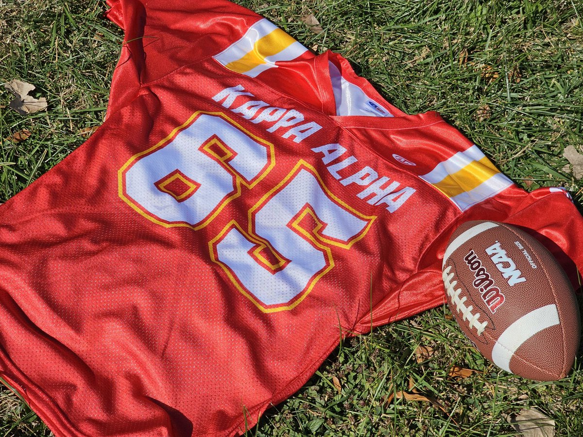 KAOfficialStore's tweet image. Looking for a jersey to wear at your next tailgate? Our new Sublimated Football jerseys will help you stand out while you watch your team take the W 😎