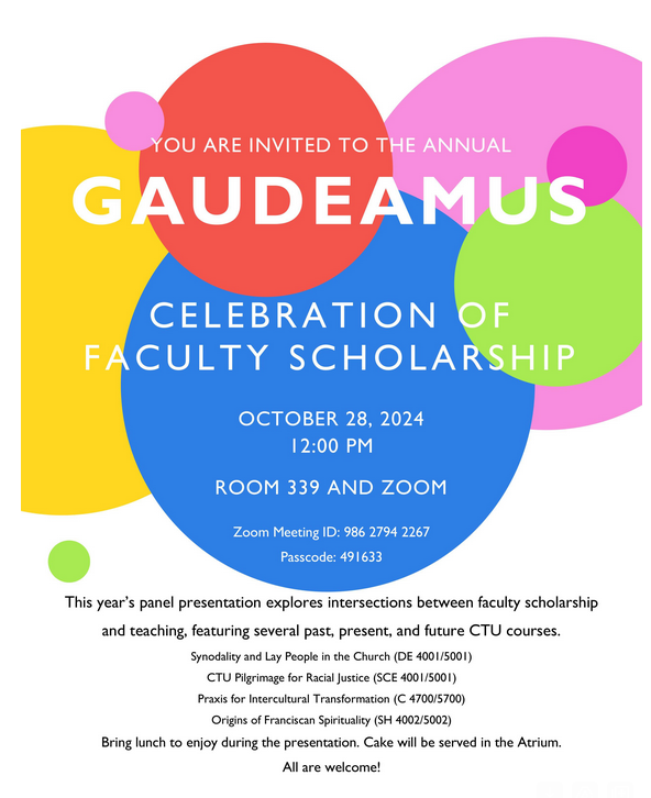 scotus_ctu's tweet photo. The faculty @ChicagoCTU is the best reason for seeking a degree at the Catholic Theological Union. Come and see what we are up to in our scholarship https://t.co/n8eUmmfK2s