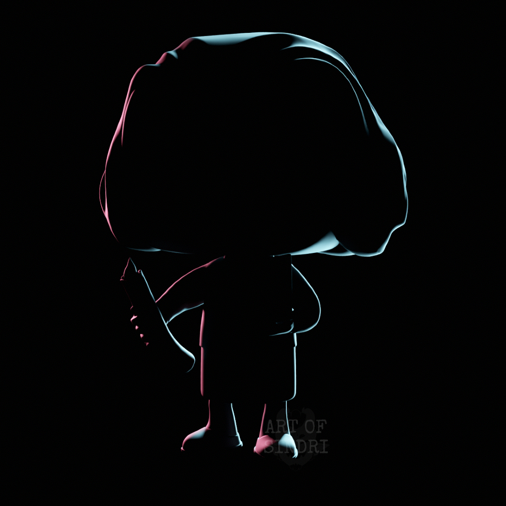 Just in case you need another clue, take a look to the object(s) she's holding 🧐

#3dmodel #3dmodeling #3dsculpting #zbrush #marmoset #digitalart #3dart #3dartist