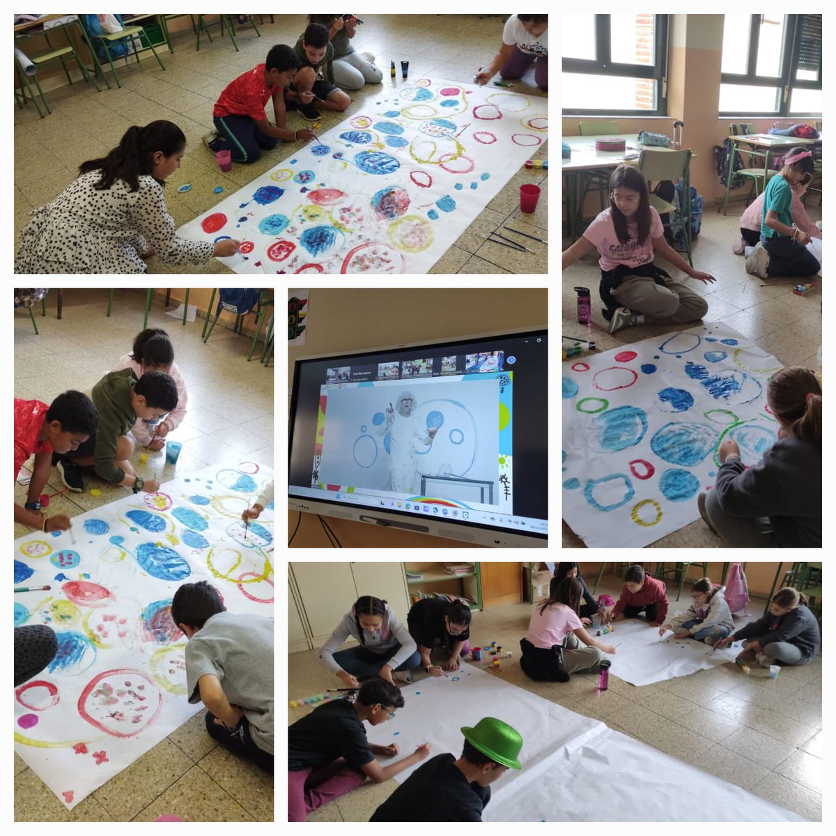 CEIPMartinChico's tweet photo. ❤️WAAHOO WORKSHOP❤️
Terminamos esta semana temática, compartiendo el trabajo que los mayores del cole, nuestros estudiantes de quinto y sexto de primaria, hicieron durante el #waahooworkshop
¡Maravillosas creaciones!
💙Emociónate💙
#waahoo #hervetullet #kokinos #workshop https://t.co/Mq519VjZHp