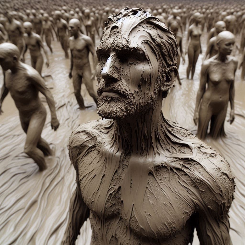 kingpinkryptoko's tweet photo. The Mud is coming 💩! What gross or unnerving themes should we add to our #nft collection? Stay tuned for more updates #art #digitalart #crypto https://t.co/hKcy7y9Nzi