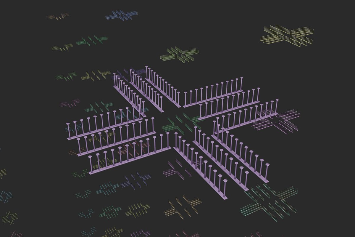 Creating BIM Coordination models and parametric assets in <a href="/Blender/">Blender 🔶</a> is too much fun! Made this stud rail geometry nodes and was able to populate all the necessary floors and send back to Navisworks #BIM