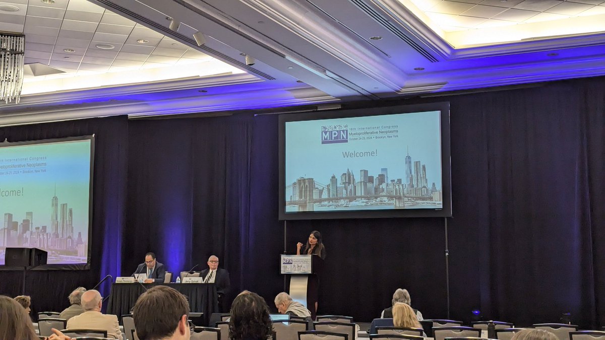 BabuuDx's tweet photo. Most important #Myeloproliferative #neoplasm Congress of the year is happening right now at NYC. Join with great people, which includes but not limited to our group  (Prof. Ronald hoffman , Prof. John Mascarenhas),  @doctorpemm , @RaajitRampal &amp; many more! 
#MPN #MPNCongress2024 https://t.co/MoCG4ULbbH