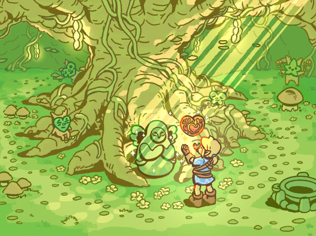 LINKTOBER DAY 24: DEITY 🙏
#linktober #linktober2024