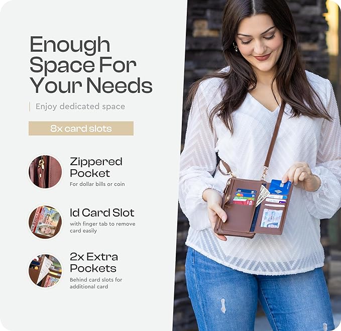 Look what I found on #Amazon! Claasico Crossbody  #RFID wallet: amzn.to/4aViPvT #giftsforfriends #giftidea #christmas2024 #paidlink